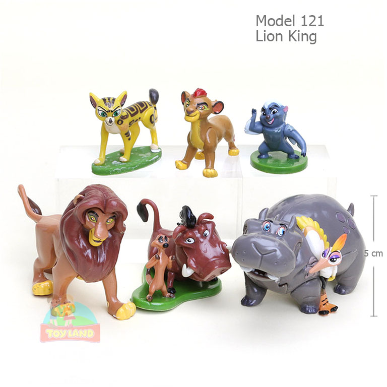 Action Figure Set - Model 121 :  Lion King